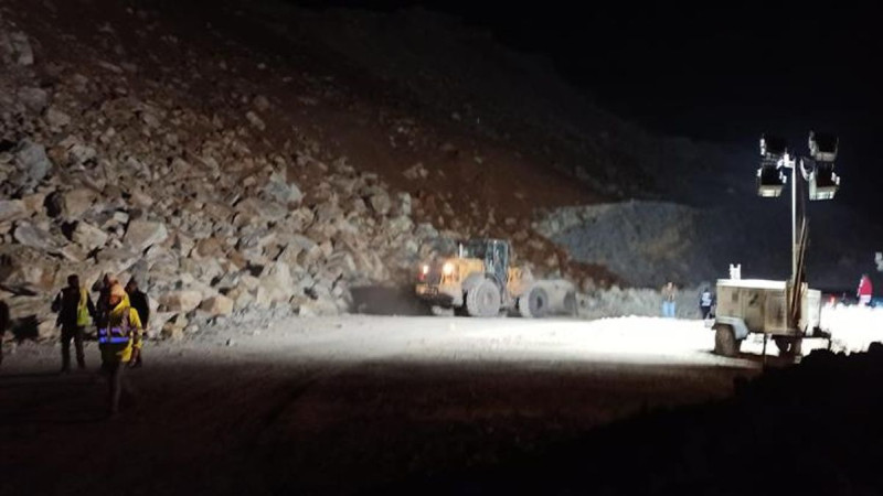 Soma'da yer üstü maden ocağında göçük: 5 yaralı
