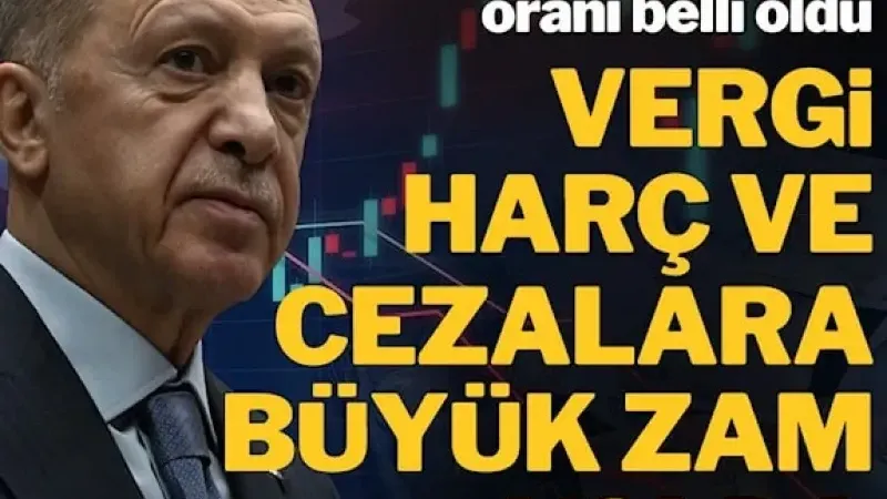 Yeniden değerleme oranı belli oldu