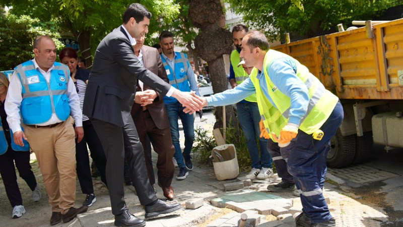 Mahalle Hizmet Seferberliği Ekipleri Denizköşkler Mahallesi’nde Çalışmalarına Devam Etti