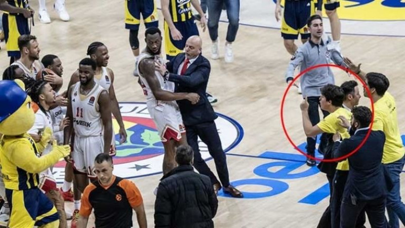 Kerim Rahmi Koç ile Monacolu basketbolcular arasında gerginlik