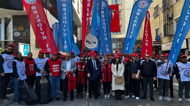 Belediye-İş Sendikası İstanbul Şubelerinden İmamoğlu'na Destek: 