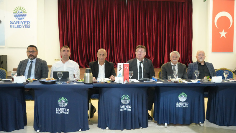 SARIYER BELEDİYESİ MAYIS AYI MUHTARLAR TOPLANTISI GERÇEKLEŞTİRİLDİ 