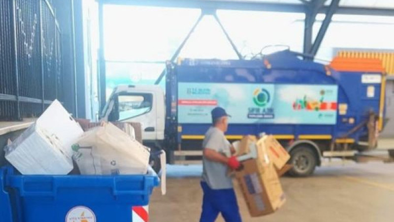 Silivri'de Sıfır Atık Projesi Kapsamında Geri Dönüşüm Çalışmaları Sürüyor