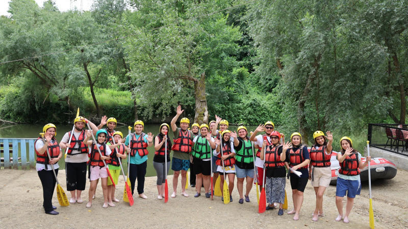 Melen Çayı’nda ‘engelsiz rafting’