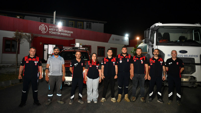 BEYLİKDÜZÜ NEFES ARAMA KURTARMA EKİBİ MANİSA’DA