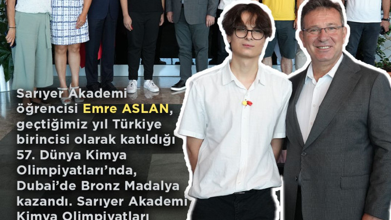 SARIYER AKADEMİ’DEN DÜNYA ÇAPINDA BİR BAŞARI 
