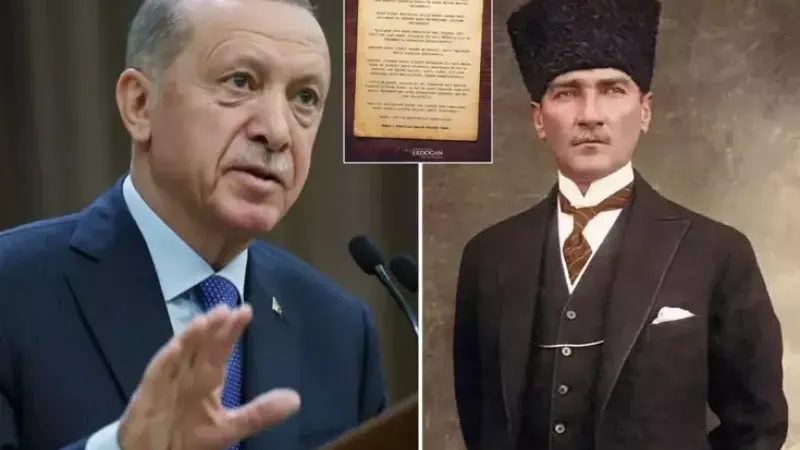 Cumhurbaşkanı Erdoğan, Atatürk'ün gönderdiği telgrafı paylaştı