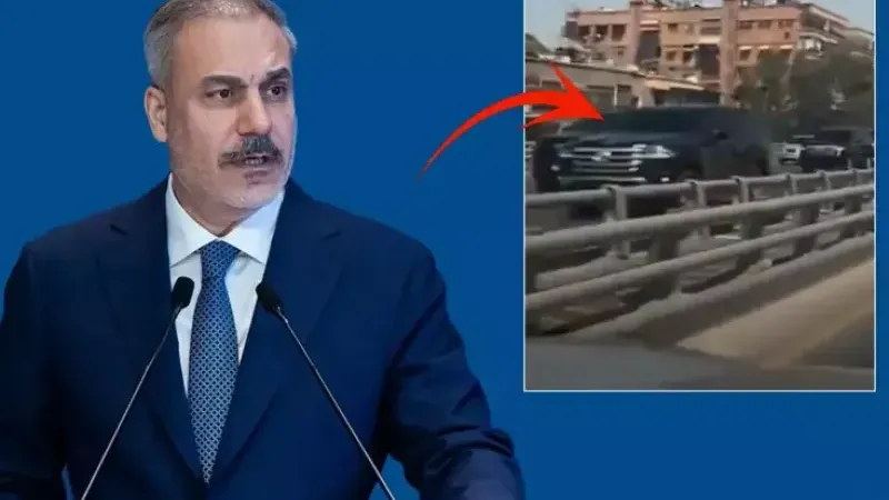 Dışişleri Bakanı Fidan Suriye'de!