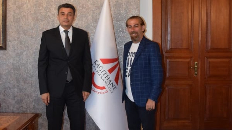 Haber Derin Gazetesi'nden Kağıthane Kaymakamlığı’na Hayırlı Olsun Ziyareti. 