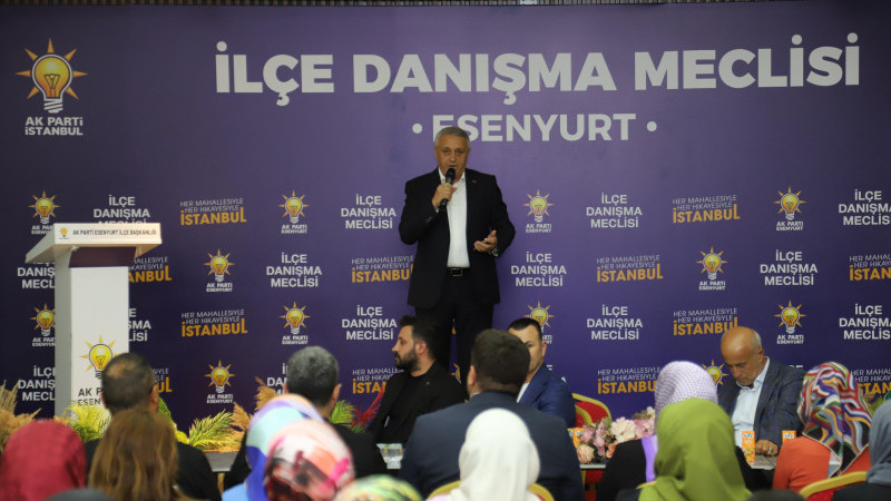 AK PARTİ ESENYURT İLÇE BAŞKANLIĞI GENİŞ KATILIM İLE  İSTİŞARE TOPLANTISI YAPILDI