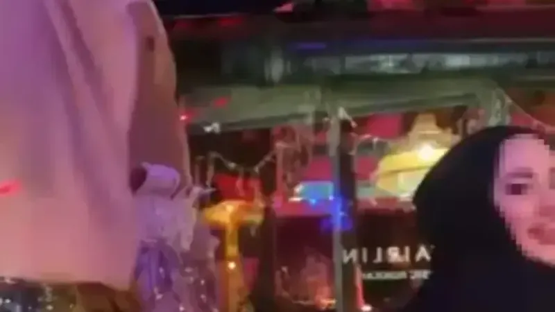 Eğlence mekanında mide bulandıran görüntüler