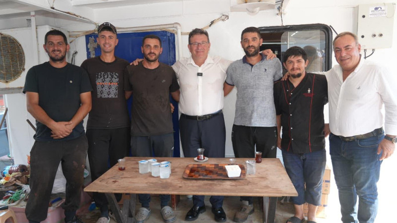 Başkan Aksu, Rumeli Feneri’nde balıkçılarla “Vira Bismillah” dedi