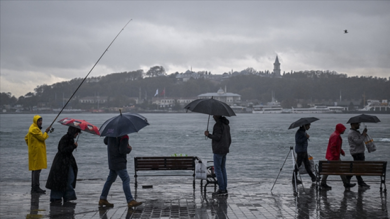 'İSTANBUL 'ŞİDDETLİ SAĞANAK'