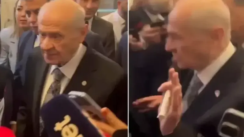 Bahçeli, Serdar Öktem suikastıyla ilgili soruyu yanıtsız bıraktı