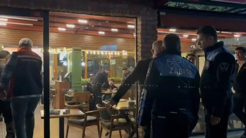 Şişli'de aynı restoranda yemek yiyen 25 kişi zehirlendi