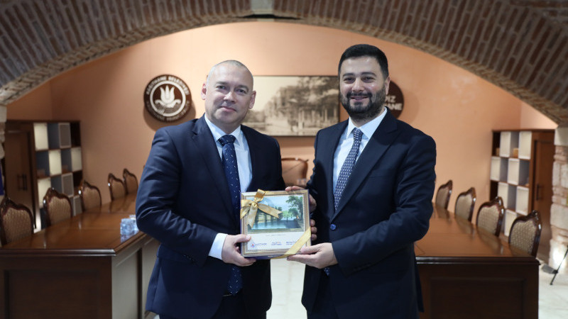 BAŞKONSOLOS KELLER’DEN BAŞKAN ÖZTEKİN’E ZİYARET