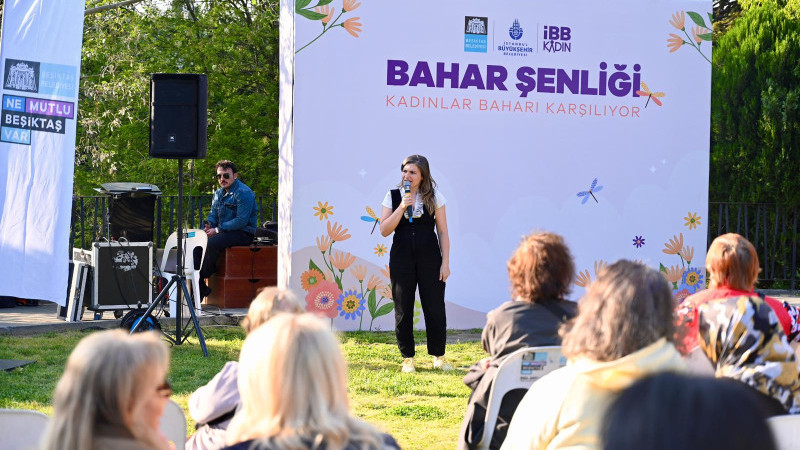Kadınlar Baharı Beşiktaş’ta Şenlikle Karşıladı
