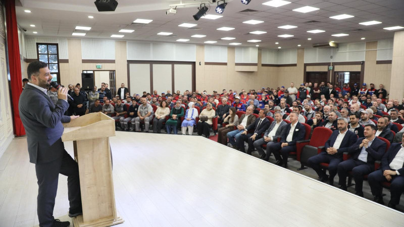 Başkan Öztekin’den personelle bayramlaşma programı