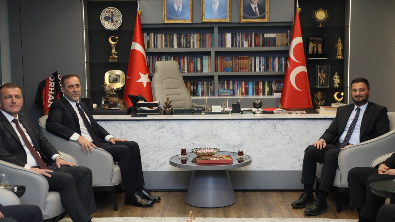Başkan Öztekin’den Volkan Yılmaz’a hayırlı olsun ziyareti