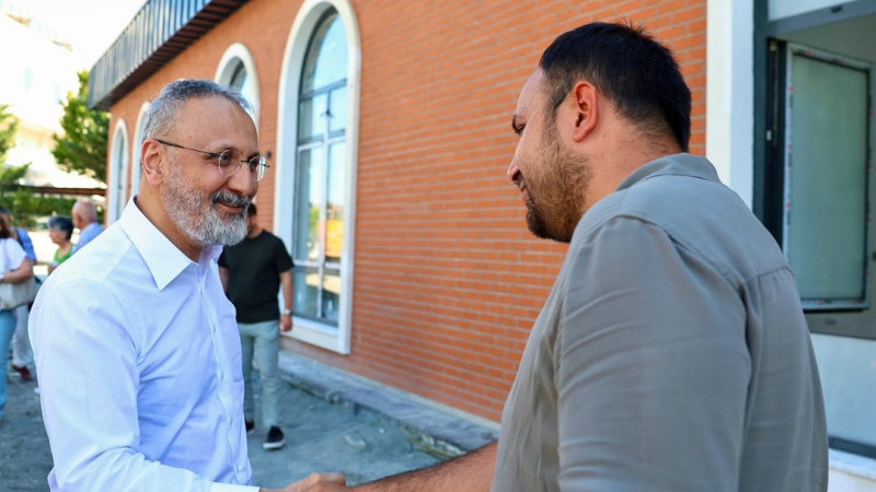 Başkan Özmen’den Göktürk Sanat Galerisi’nde inceleme