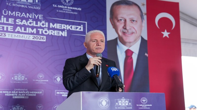 Vali Davut Gül'den Ümraniye'de sağlık açılışı